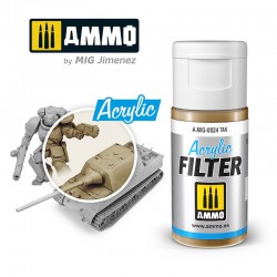 AMMO BY MIG A.MIG-0824 ACRYLIC FILTER Tan 15 ml.