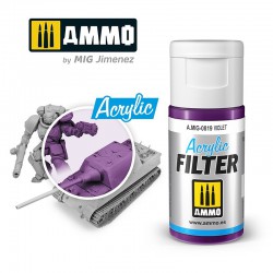 AMMO BY MIG A.MIG-0819 ACRYLIC FILTER Violet 15 ml.