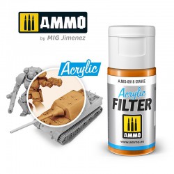 AMMO BY MIG A.MIG-0818 ACRYLIC FILTER Orange 15 ml.