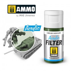 AMMO BY MIG A.MIG-0815 ACRYLIC FILTER Green Black 15 ml.