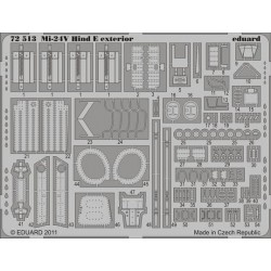 EDUARD 72513 1/72 Mi-24V Hind E exterior