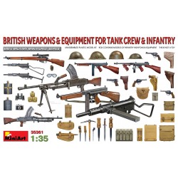 MINIART 35361 1/35 British Weapons & equipment for tank crew & infantry