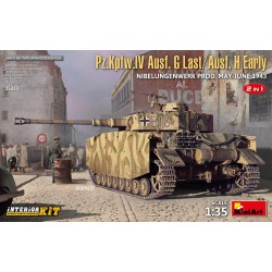 MINIART 35333 1/35 Pz.Kpfw.IV Ausf. G Last/Ausf. H Early