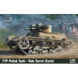 IBG MODELS 35071 1/35 7TP Polish Tank - Twin Turret