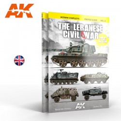AK INTERACTIVE AK285 Wars in Lebanon - Modern Conflicts Profile Guide Vol. II (Anglais)