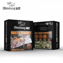 ABTEILUNG 502 ABT403 Rust & Exhaust Pigments Set