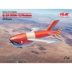 ICM 48402 1/48 Q-2A (KDA-1) Firebee, US Drone (2 airplanes and pilons)