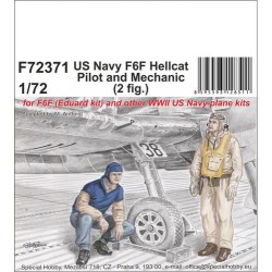CMK F72371 1/72 US Navy F6F Hellcat Pilot and Mechanic