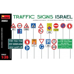 MINIART 35653 1/35 Traffic Signs. Israel