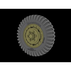 PANZER ART RE35-670 1/35 M8 “Greyhound” road wheels (Firestone)