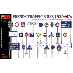MINIART 35645 1/35 French Traffic Signs, 1930-40's