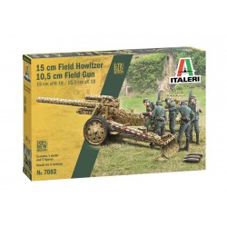 ITALERI 7082 1/72 15 cm Field Howitzer / 10,5 cm Field Gun