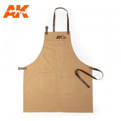 AK INTERACTIVE AK9201 AK OFFICIAL APRON CAMEL