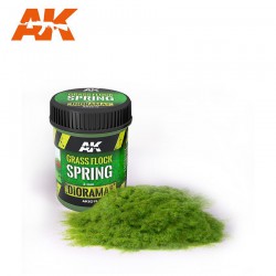 AK INTERACTIVE AK8219 GRASS FLOCK 2MM SPRING