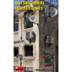 MINIART 35638 1/35 Air Conditioners & Satellite Dishes
