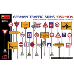 MINIART 35633 1/35 German Traffic Signs 1930-40s