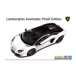 AOSHIMA 06121 1/24 '14 Lamborghini Aventador Pirelli Edition