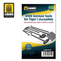 AMMO BY MIG A.MIG-8134 1/35 German Tools for Tiger I (Early & Mid)