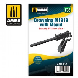 AMMO BY MIG A.MIG-8147 1/35 Browning M1919 with Mount