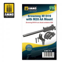 AMMO BY MIG A.MIG-8148 1/35 Browning M1919 with M20 AA Mount