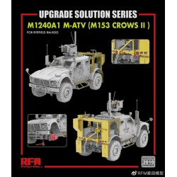 RYE FIELD MODEL RM-2010 1/35 Upgrade Set 1 for 5052 M1240A1 M-ATV (M153 CROWS II)