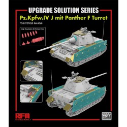 RYE FIELD MODEL RM-2011 1/35 Upgrade Set for 5068 Pz.Kpfw.IV J mit Panther F Turret
