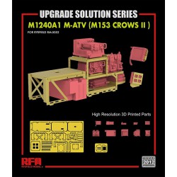 RYE FIELD MODEL RM-2012 1/35 Upgrade Set 2 for 5052 M1240A1 M-ATV (M153 CROWS II)