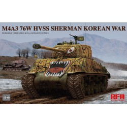 RYE FIELD MODEL RM-5049 1/35 M4A3 76W HVSS Sherman Korean War