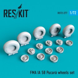 RESKIT RS72-0277 1/72 FMA IA 58 Pucará wheels set