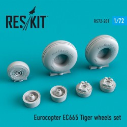 RESKIT RS72-0281 1/72 EC665 Tiger wheels set