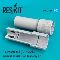 RESKIT RSU72-0120 1/72 F-4 Phantom II (E/J/F/G/S) exhaust nossles for Academy Kit