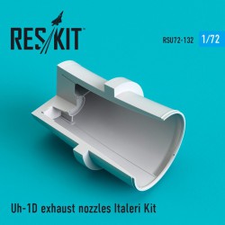 RESKIT RSU72-0132 1/72 Uh-1D exhaust nozzles Italeri Kit