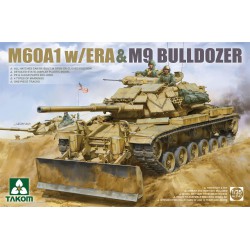 TAKOM 2142 1/35 M60A1 w/ERA & M9 Bulldozer