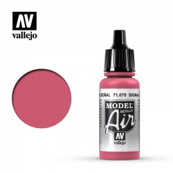VALLEJO 71.070 Model Air Signal Red Color 17 ml.