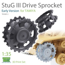 T-REX STUDIO TR35007-2 1/35 StugIII Sprocket Set (Early Version) for TAMIYA