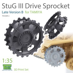 T-REX STUDIO TR35009-2 1/35 StugIII Sprocket Set (Late Version B) for TAMIYA