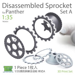 T-REX STUDIO TR35031 1/35 Panther Disassembled Sprocket Set A (1 pc)