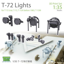 T-REX STUDIO TR35041 1/35 T-72 Lights Set (T-72 Ural, T-72, T-72A to 1983, T-72M)