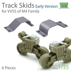 T-REX STUDIO TR35046 1/35 Track Skids Set for VVSS M4 Family (Early Version)