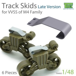 T-REX STUDIO TR48003 1/48 Track Skids Set for VVSS M4 Family (Late Version)