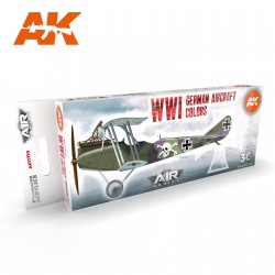 AK INTERACTIVE AK11710 WWI German Aircraft Colors SET 3G