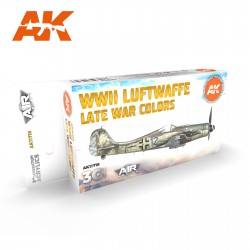 AK INTERACTIVE AK11718 WWII Luftwaffe Late War Colors SET 3G