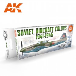 AK INTERACTIVE AK11741 Soviet Aircraft Colors 1941-1945 SET 3G