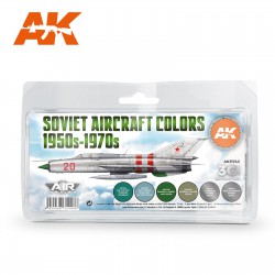 AK INTERACTIVE AK11743 Soviet Aircraft Colors 1950s-1970s SET 3G