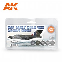 AK INTERACTIVE AK11756 Early Cold War RAF Aircraft Colors SET 3G