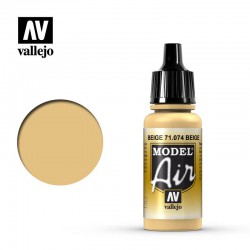 VALLEJO 71.074 Model Air Beige Color 17 ml.