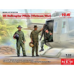 ICM 32114 1/32 US Helicopter Pilots (Vietnam War)