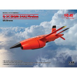ICM 48403 1/48 Q-2C (BQM-34A) Firebee, US Drone (2 airplanes and pilons)