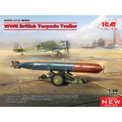 ICM 48405 1/48 WWII British Torpedo Trailer