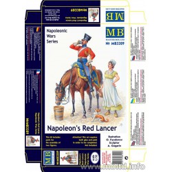 MASTERBOX MB3209 1/32 Napoleon's Red Lancer, Napoleonic Wars S Serie